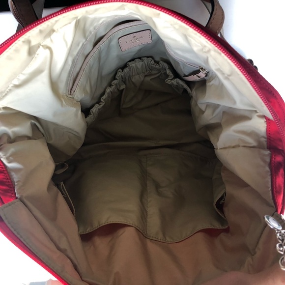Authentic red and beige Kate Spade Diaper Bag - Picture 6 of 6
